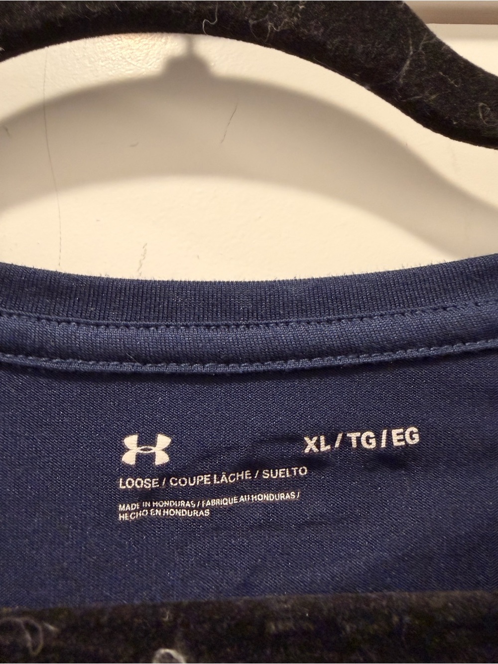Under Armour Navy Long Sleeve "All-Star Sports Academy" Graphic Tee - Picture 2 of 3